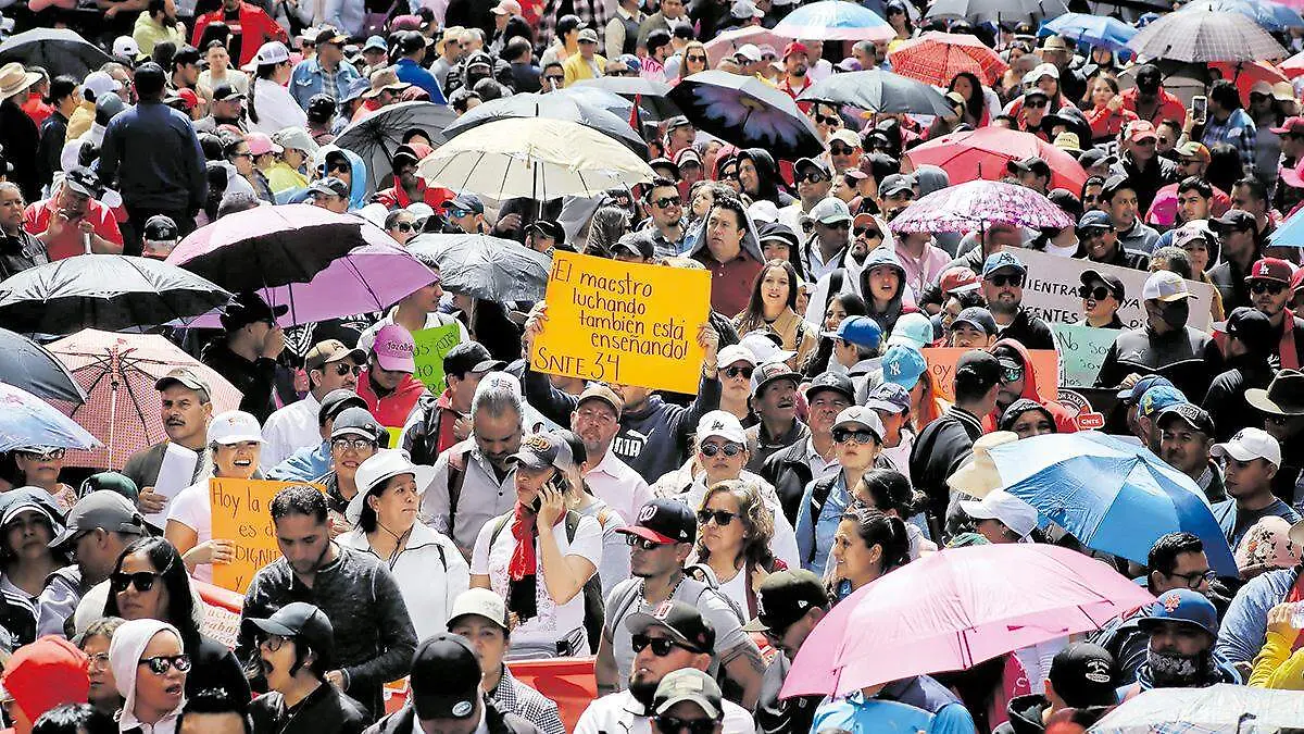 Marcha de maestros